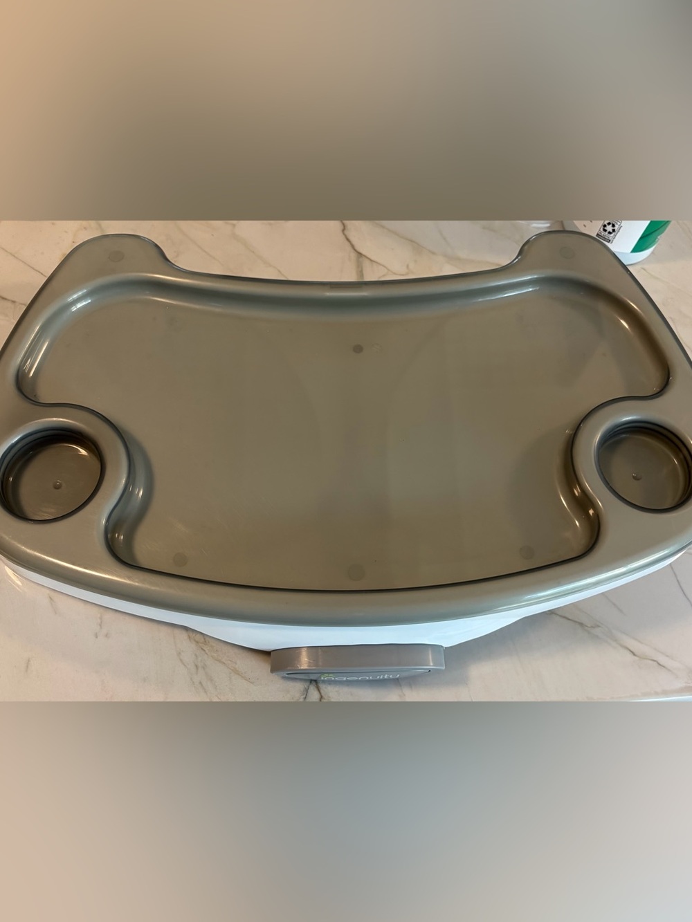 Ingenuity Baby Feeding Tray with Cup Holders High Chair Replacement